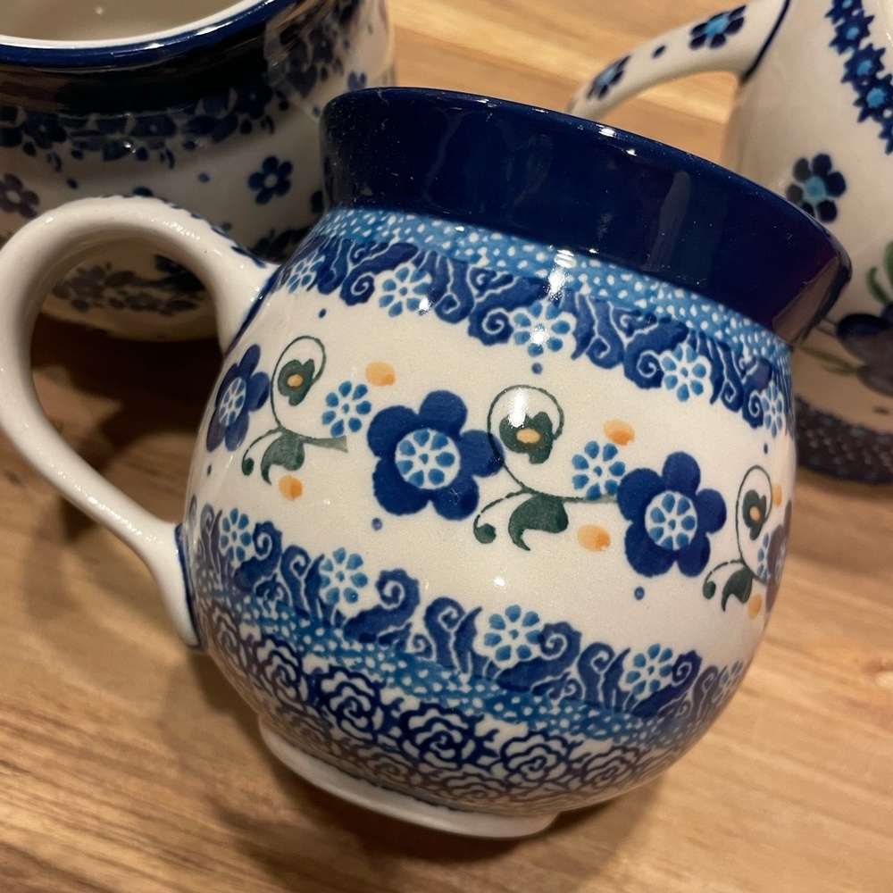 Polish Pottery Bubble Mug